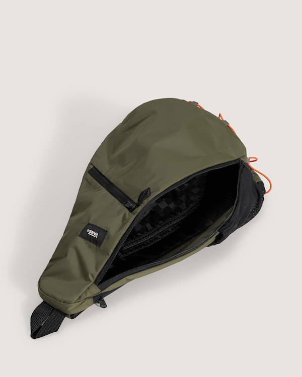 Vans - Reach Sling Crossbody Bag, Man, Green, Size: One size (obrázek 3)