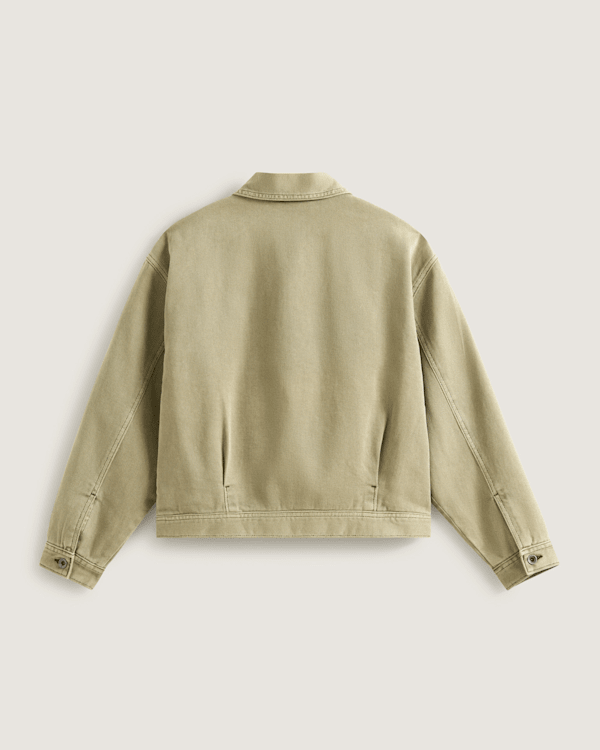 Vans – Womens Pomona Station Jacket, Woman, Beige, Size: L