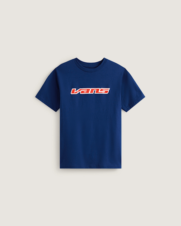 Vans - Kinder Retro Speed T-Shirt (8-14 Jahre), Blau, Größe: M