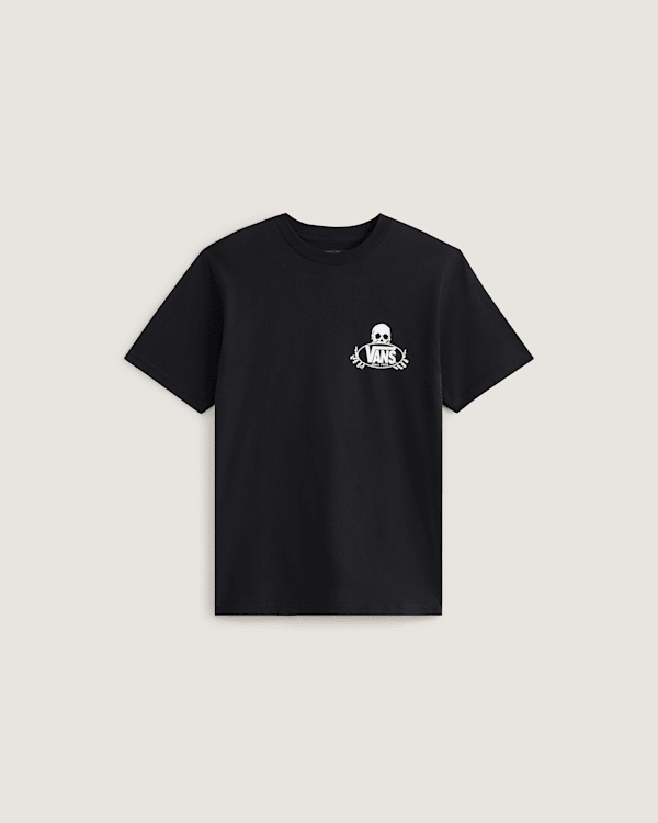 Vans - Camiseta Framework de niños (8-14 años), Negro, Talla: M