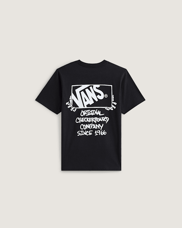 Vans – Kids Framework T-Shirt ((8-14 Years), Black, Size: L