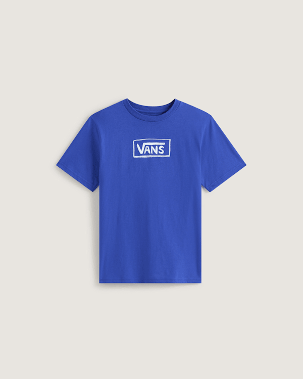 Vans - Camiseta Vans On Canvas de niños (8-14 años), Azul, Talla: XL