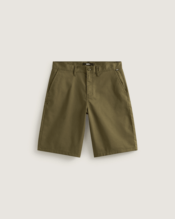 Vans - Pantalones cortos chinos Authentic de corte holgado, Hombre, Verde, Talla: 28