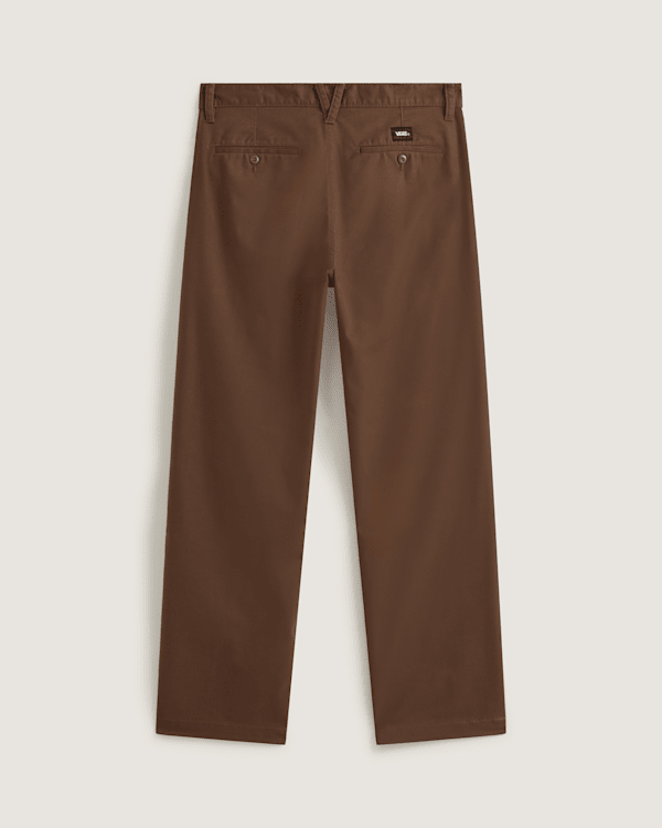 Vans – Authentic Chino Straight Trousers, Man, Brown, Size: 28