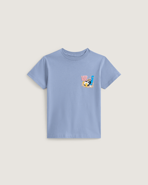 Vans - Camiseta Yolo Penguin de niños pequeños (2-8 años), Azul, Talla: 4-5A