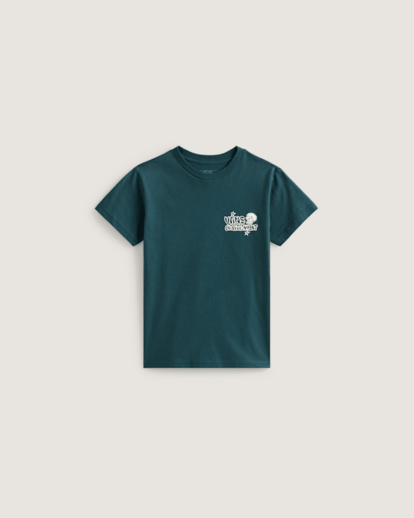 Vans - Little Kids Vans Entertainment T-Shirt (2-8 Years), Green, Size: 7-8Y