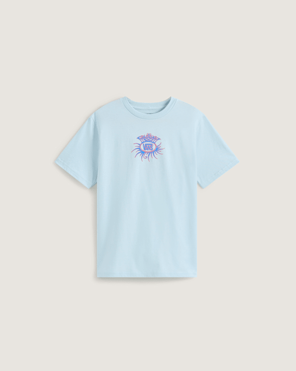 Vans - Kids Torched Logo T-Shirt (8-14 Years), Blue, Size: XL