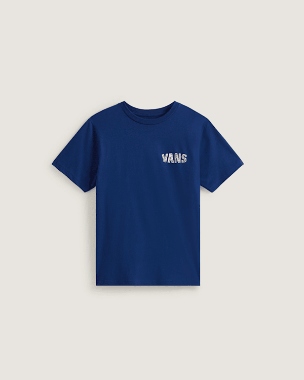 Vans - Kinder Racing Flames T-Shirt (8-14 Jahre), Blau, Größe: S