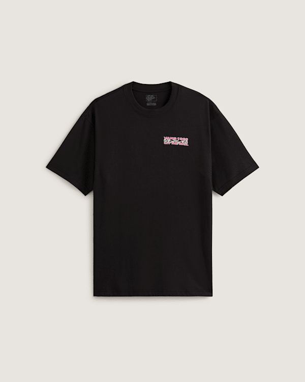 Vans - Barb Plate Loose T-Shirt, Man, Black, Size: L