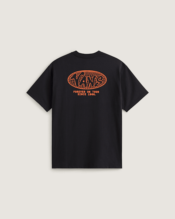 Vans – World Tour Loose T-Shirt, Man, Black, Size: L