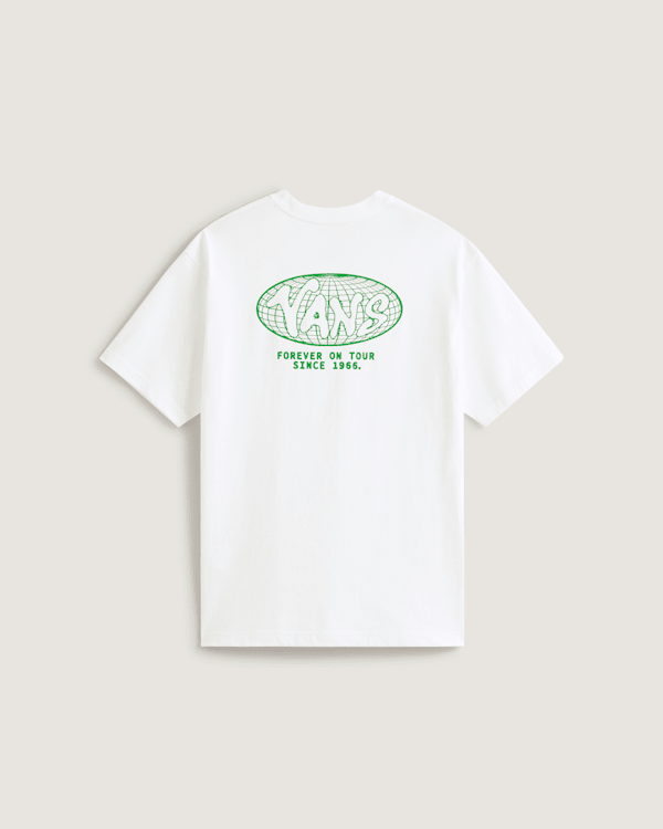 Vans – World Tour Loose T-Shirt, Man, White, Size: L