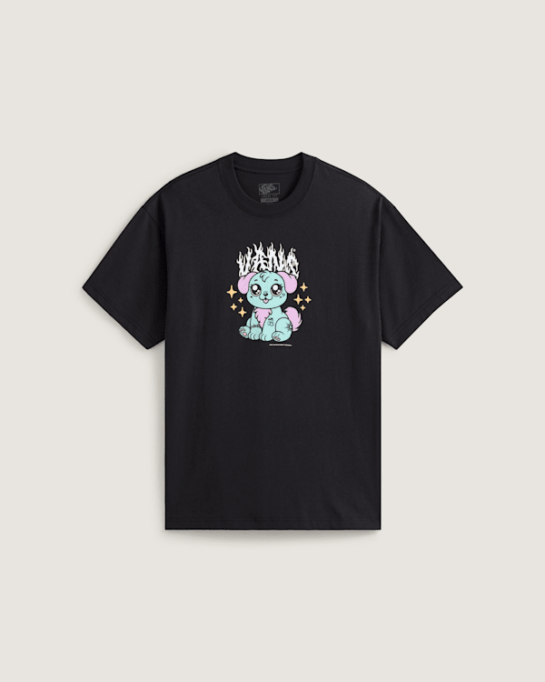 Vans - Puppy Loose T-Shirt, Herren, Schwarz, Größe: XS
