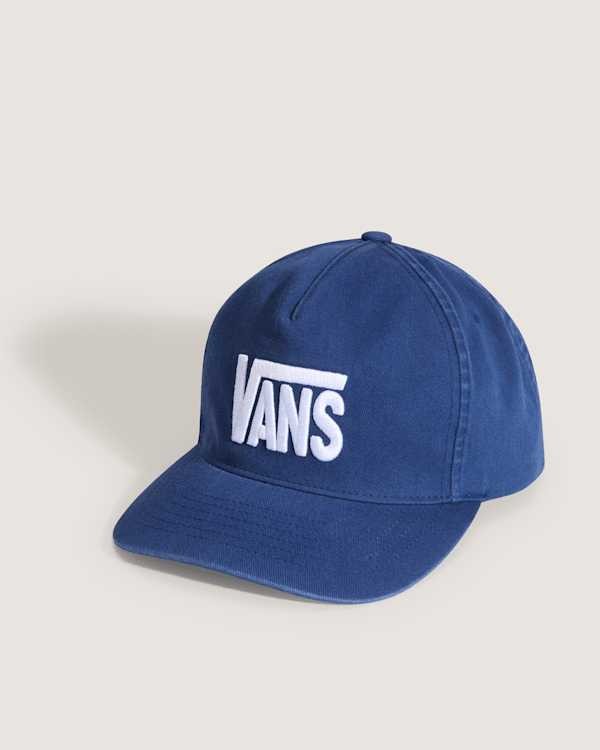 Vans - Snapback-Kappe mit Stretch-Logo, Herren, Blau, Größe: Einheitsgröße
