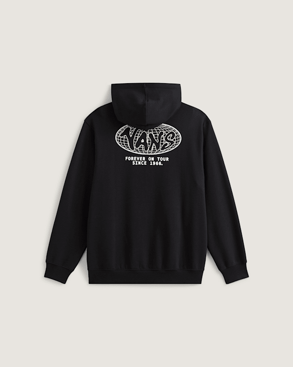 Vans – World Tour Loose Zip Pullover Hoodie, Man, Black, Size: L