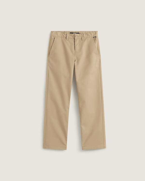 Vans - Dziecięce spodnie Authentic Chino Loose (8-14 lat)unisex, Beżowy, Size: 22