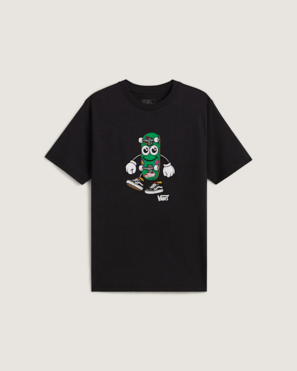 Vans - T-shirt LIL ROLLER (8-14 lat)unisex, Czarny, Size: L
