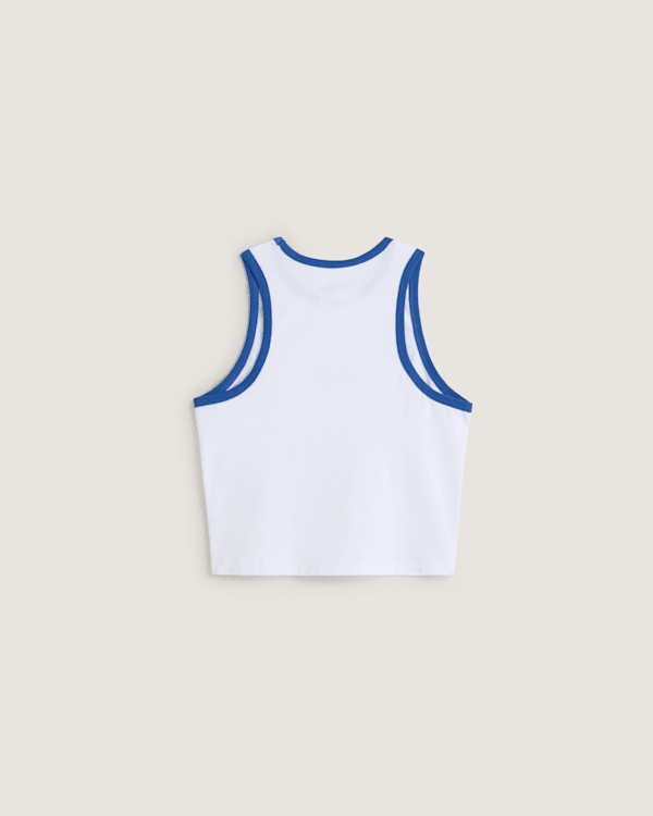 Vans – Retro Speed Tank T-Shirt, Woman, White, Size: L