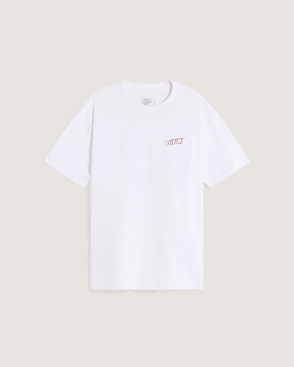 Vans - Camiseta Crystal Dream, Mujer, Blanco, Talla: XL