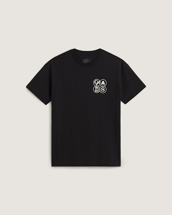 Vans - T-shirt Ellipse, female, Czarny, Size: XL
