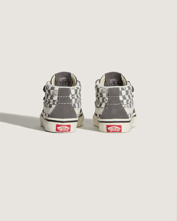 Vans - Toddler SK8-Mid Reissue Shoes (1-4 Years), Grey, Size: 25.5 (obrázek 4)