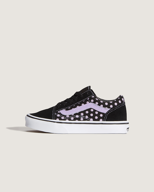Vans - Kids Old Skool Shoes (4-8 Years), Purple, Size: 34