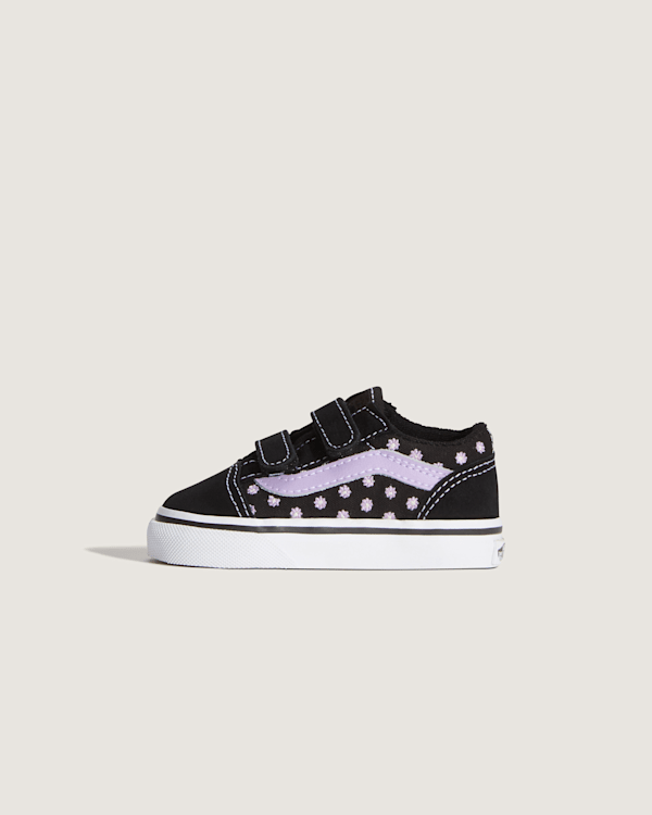 Vans - Zapatillas Old Skool de niños (1-4 años), Púrpura, Talla: 17