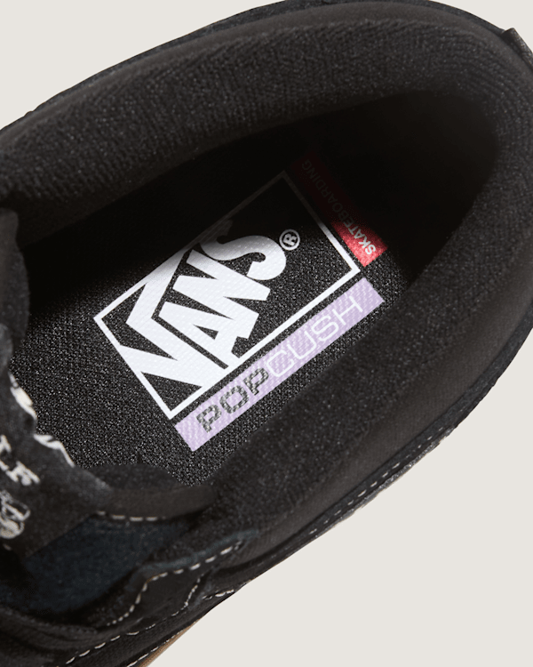 Vans - Skate Half Cab Shoes, Man, Black, Size: 39 (obrázek 5)