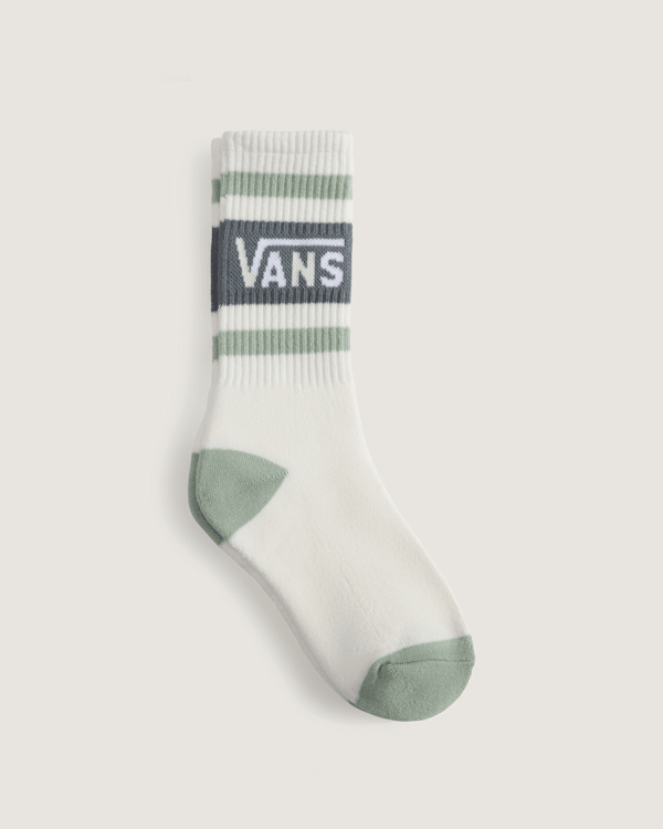 Vans – Kids Vans Drop V Crew Socks (1 Pair), Green, Size: XXS (27-30.5​​)