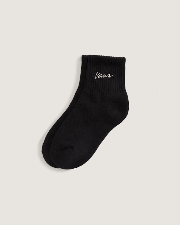 Vans - Kids Classic Script Half Crew Socks  (1 Pairs)