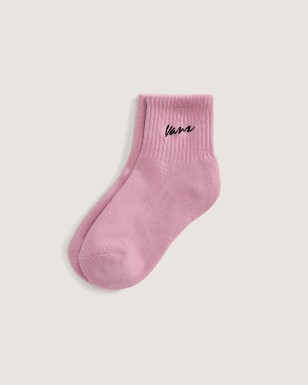 Vans - Kids Classic Script Half Crew Socks  (1 Pair)
