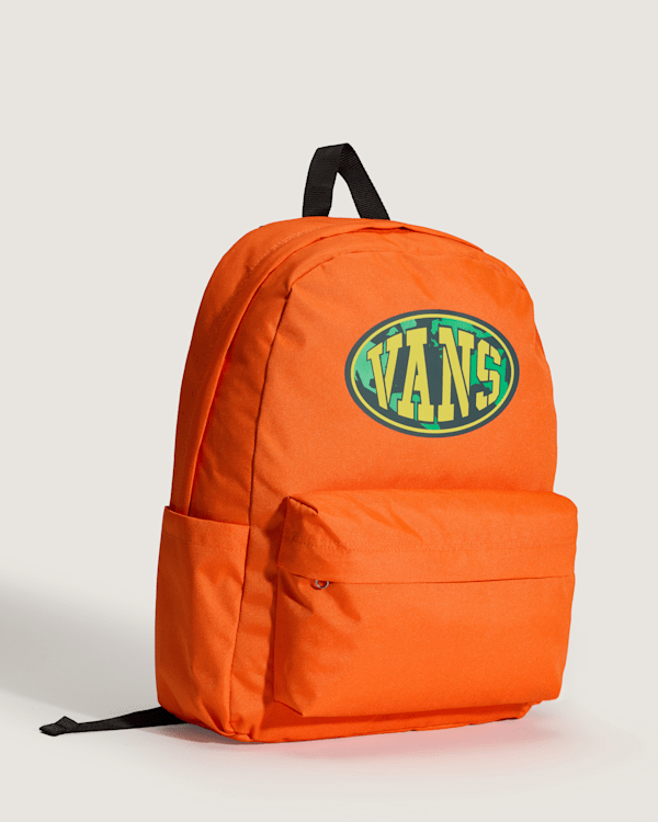 Vans – Old Skool Backpack, Man, Orange, Size: One size