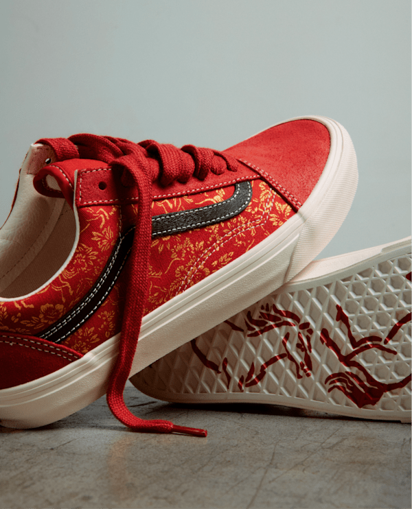 Vans - Old Skool Year of the Horse Shoes, Man, Red, Size: 46 (obrázek 3)