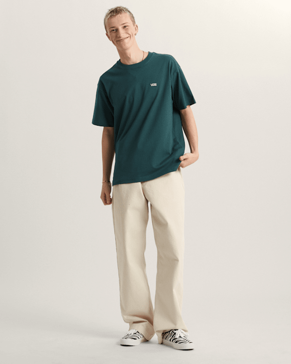 Vans - LEFT CHEST II LOOSE T-Shirt, Man, Green, Size: M (obrázek 5)