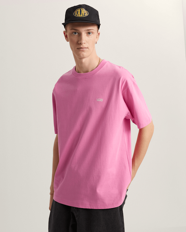 Vans - LEFT CHEST II LOOSE T-Shirt, Man, Pink, Size: XL (obrázek 3)