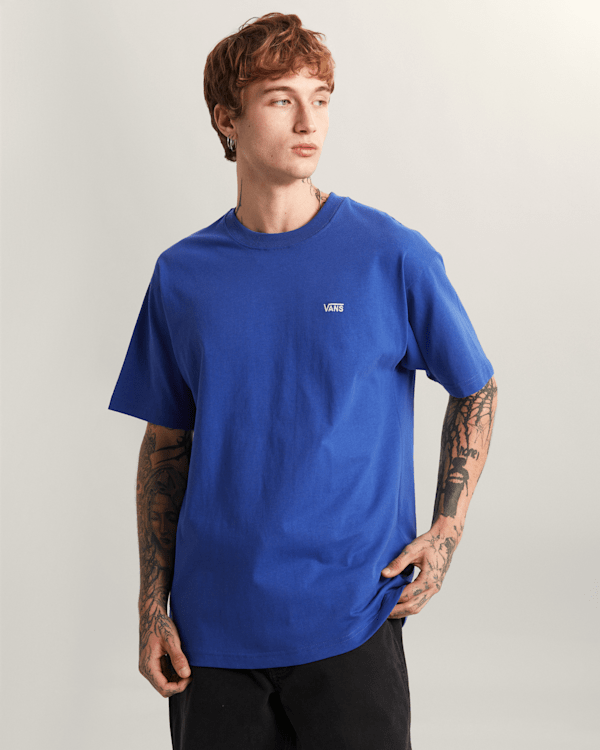 Vans - LEFT CHEST II LOOSE T-Shirt, Man, Blue, Size: XL (obrázek 3)