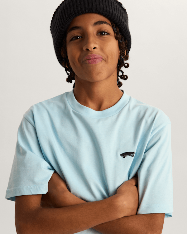 Vans - Kids Salton T-Shirt (8-14 Years), Blue, Size: L (obrázek 6)
