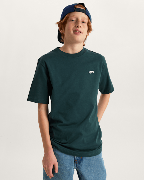 Vans - Kids Salton T-Shirt (8-14 Years), Green, Size: L (obrázek 3)