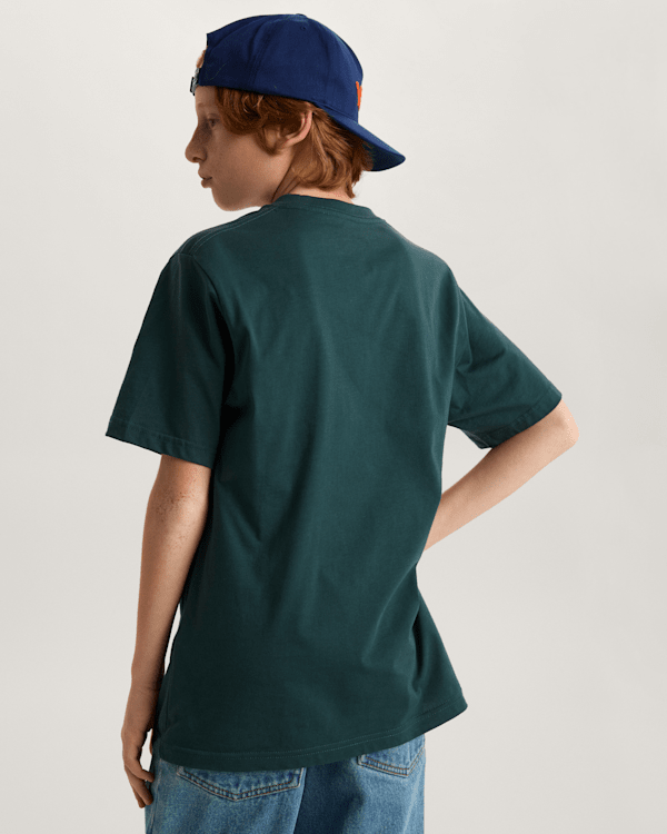 Vans - Kids Salton T-Shirt (8-14 Years), Green, Size: L (obrázek 4)