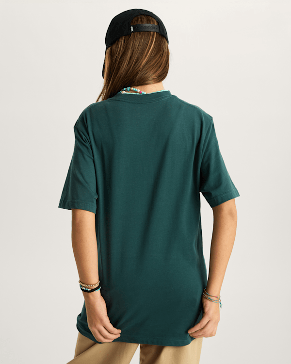 Vans - Kids Salton T-Shirt (8-14 Years), Green, Size: L (obrázek 7)