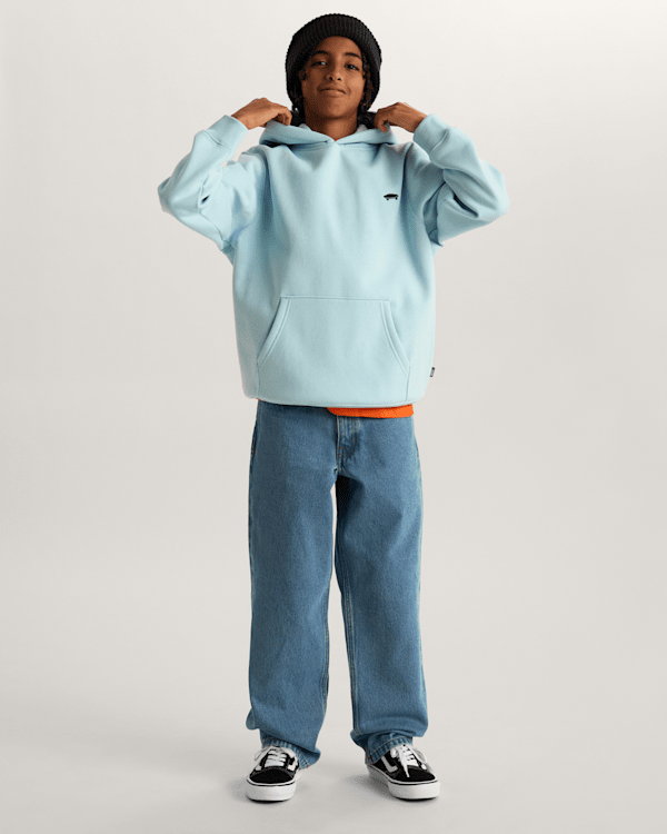 Vans - Kids Salton Loose Pullover Hoodie (8-14 years), Blue, Size: L (obrázek 6)
