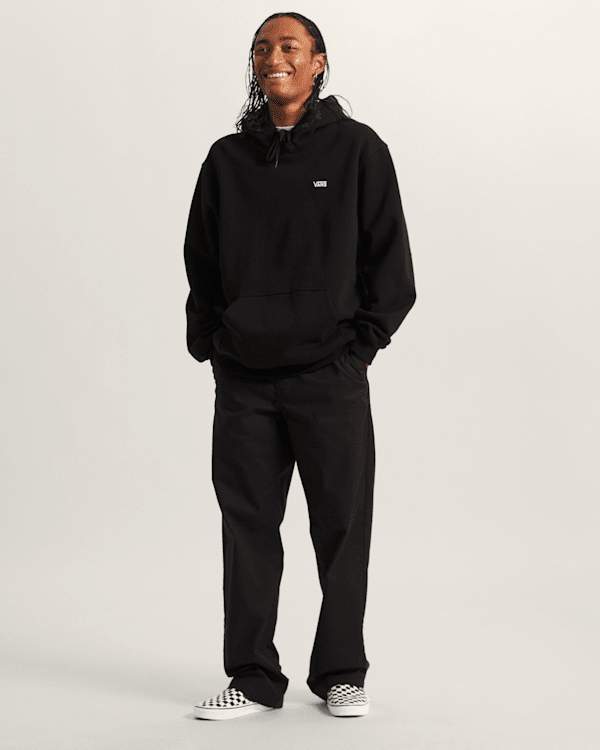 Vans - Left Chest II Logo Pullover Hoodie, Man, Black, Size: S (obrázek 6)