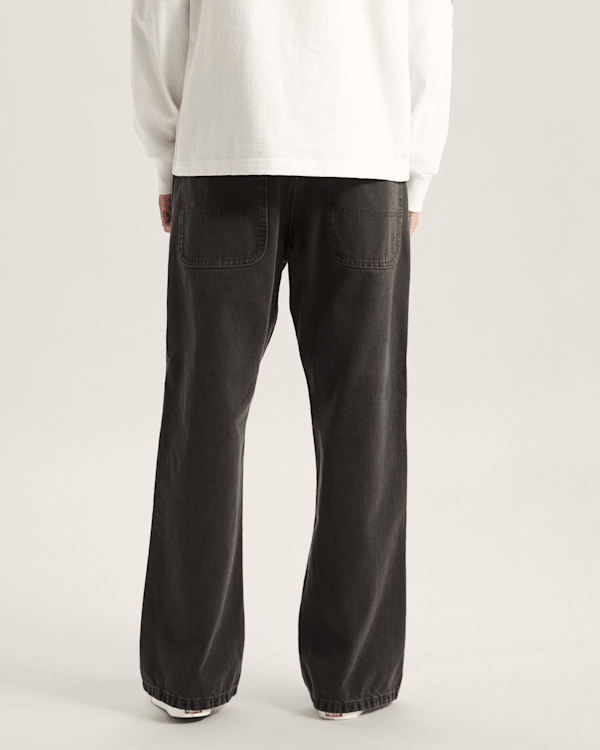 Vans - Skate Loose Bootcut Denim Trousers, Man, Black, Size: 38 (obrázek 4)