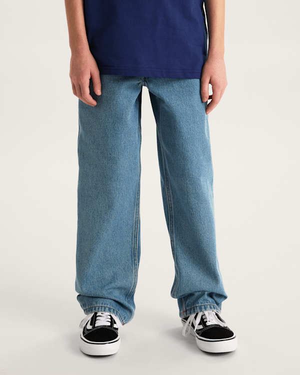 Vans - Kids Check-5 Loose Denim Trousers (8-14 Years), Blue, Size: 28 (obrázek 3)