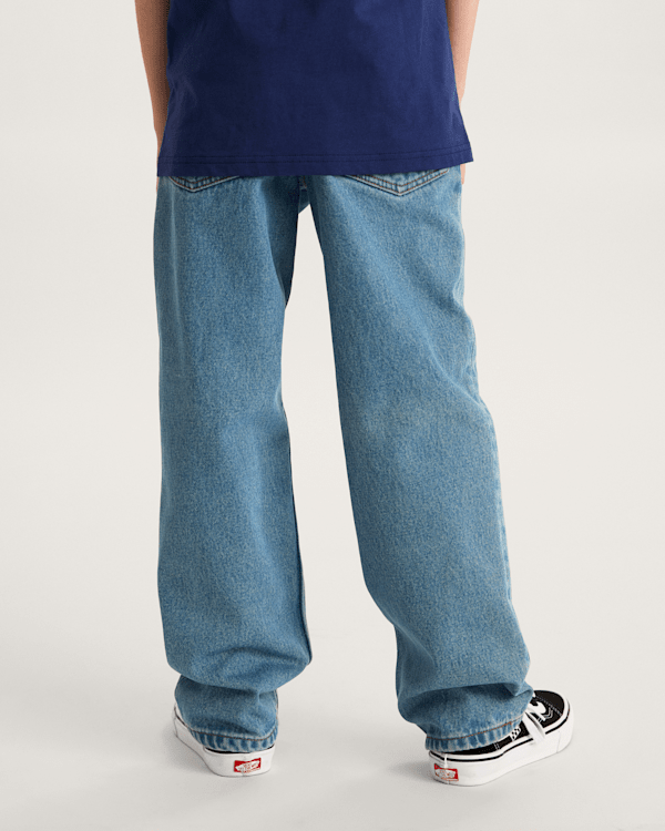 Vans - Kids Check-5 Loose Denim Trousers (8-14 Years), Blue, Size: 28 (obrázek 4)