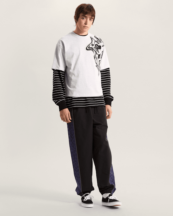 Vans - Smoke Skull Short SS Tee ASH HEATHER, Man, Grey, Size: XS (obrázek 5)