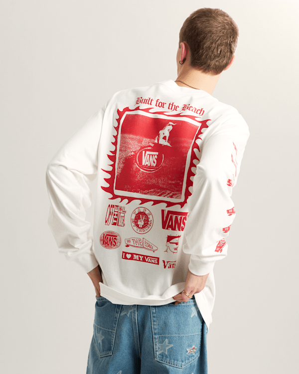 Vans - I Need My Long Sleeve T-Shirt, Man, White, Size: XXL (obrázek 4)