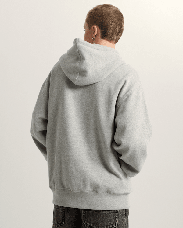 Vans - Stretch Logo Pullover Hoodie, Man, Grey, Size: L (obrázek 4)