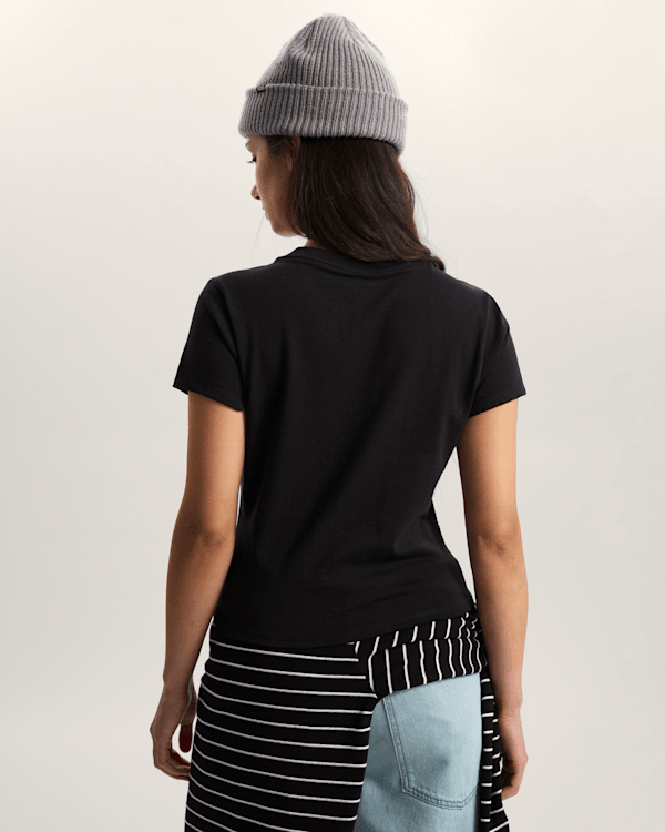 Vans - Starmarked Baby T-Shirt, Woman, Black, Size: M (obrázek 4)