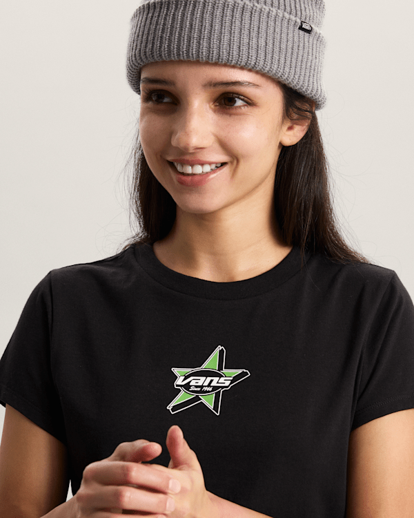 Vans - Starmarked Baby T-Shirt, Woman, Black, Size: M (obrázek 6)