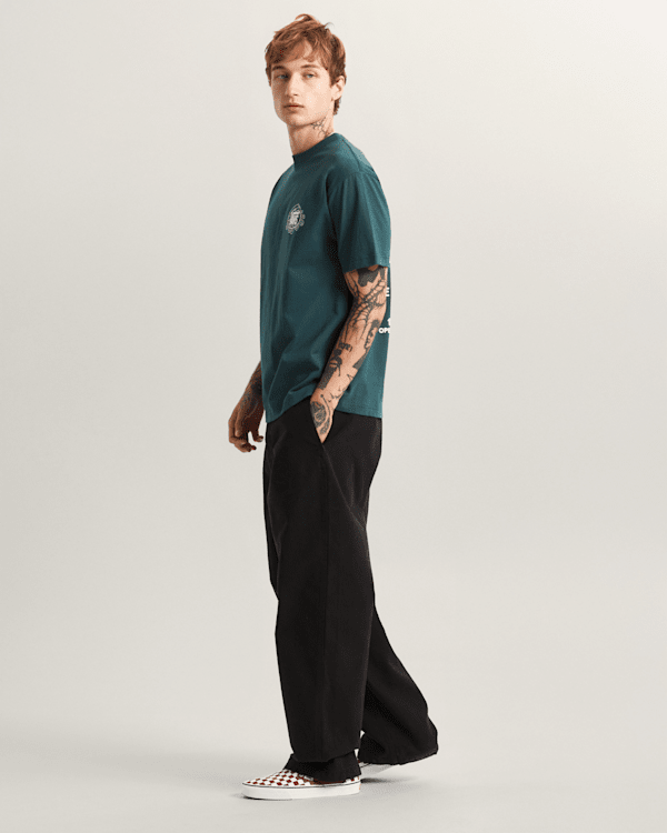 Vans - Hot Lines T-Shirt, Man, Green, Size: XS (obrázek 5)